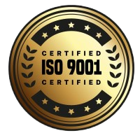 ISO 9001 Kalite Yönetim Sistemi sertifikalı